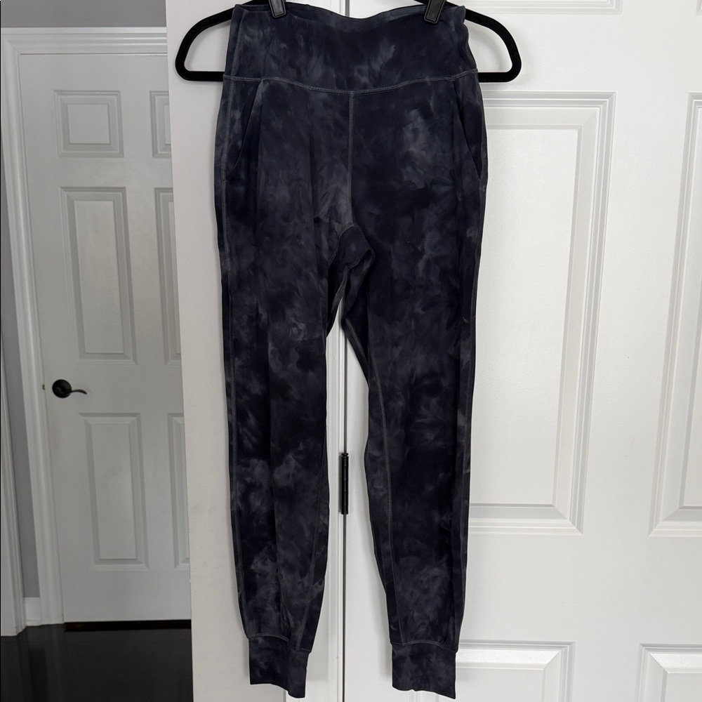 Lululemon Black Align Tie-Dye Jogger Pants